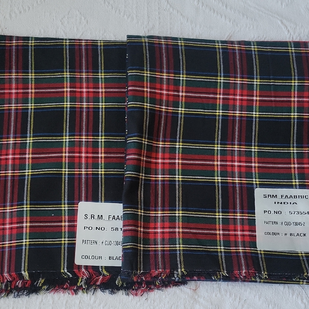 House Of Wales Plaid Black